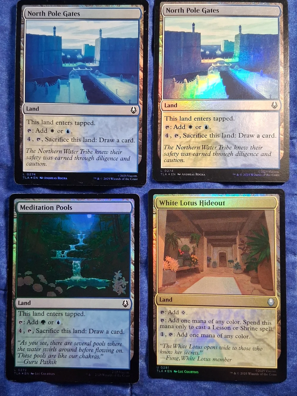 23 Card Katara Of The Water Tribe Bundle ~ Avatar: The Last Airbender ~ Magic NM